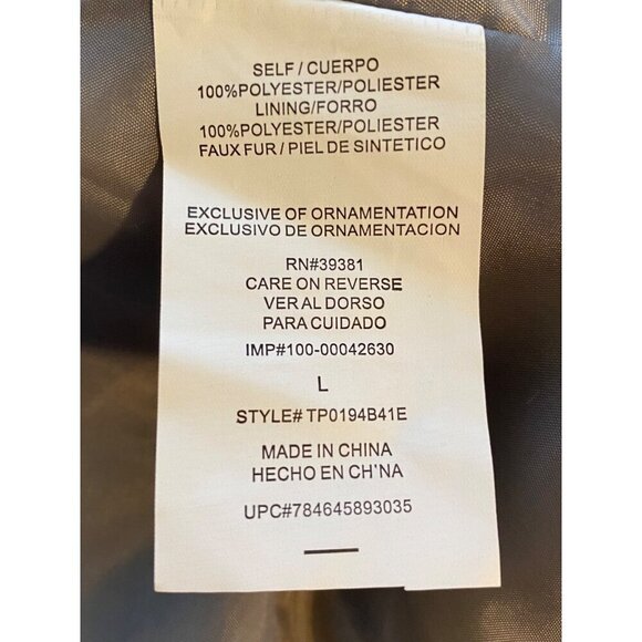 Jolt Womens Faux Fur Vest L Gray & White Asymmetric Hem Hippie Outdoor NEW NWT - Picture 6 of 15